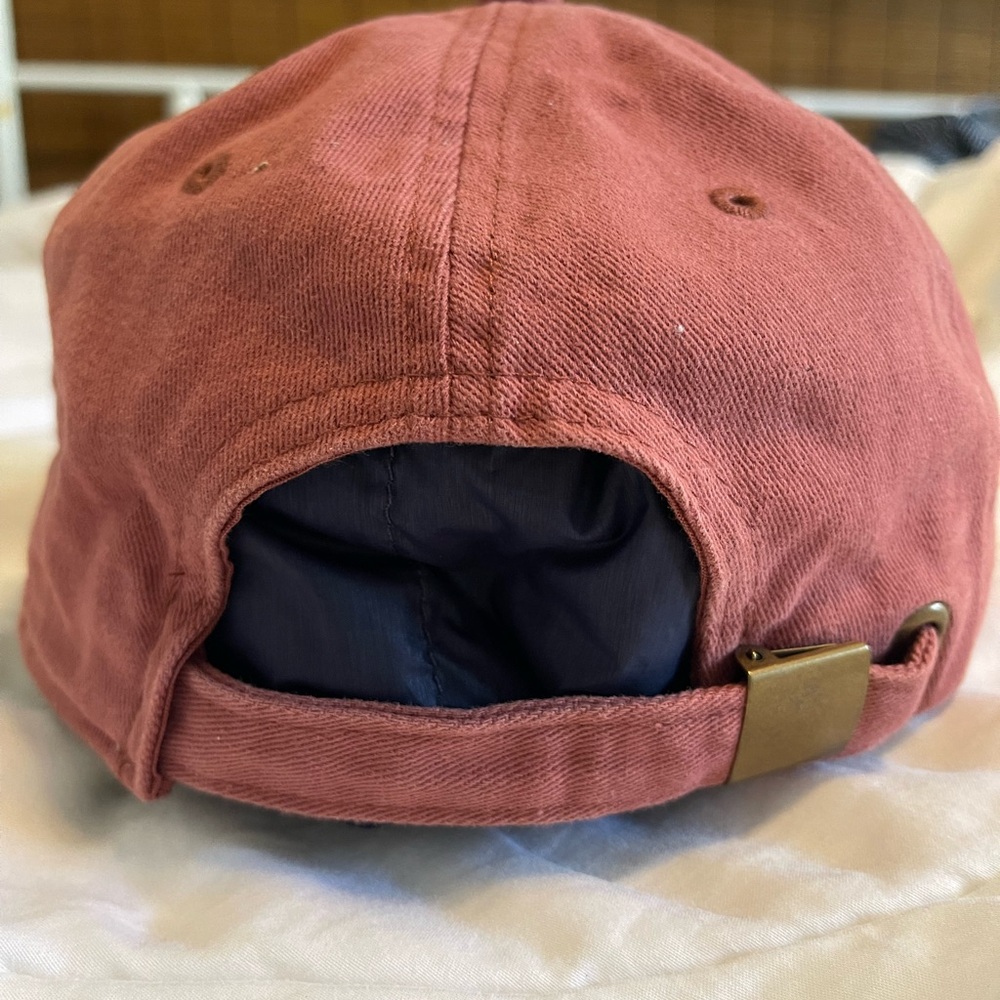 Rust Red Baseball Cap - Picture 2 of 4